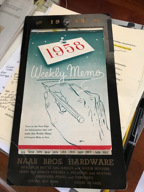 Calendar/Diary/Journal?